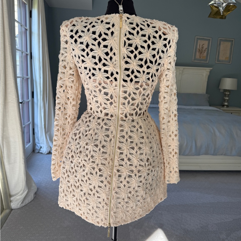 Bronx and Banco long sleeve cream dress(brand new with tags) - Picture 2 of 7